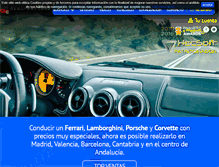 Tablet Screenshot of hccsportcars.com